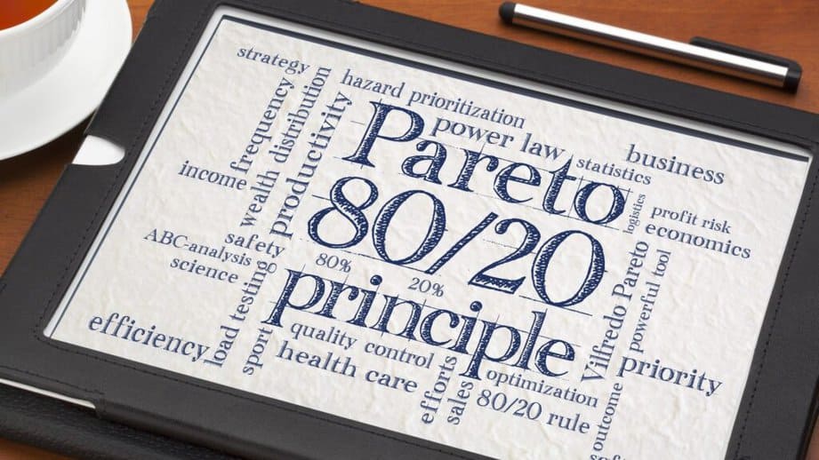 pareto principle sign