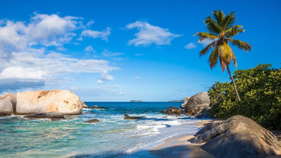 St barts island the baths